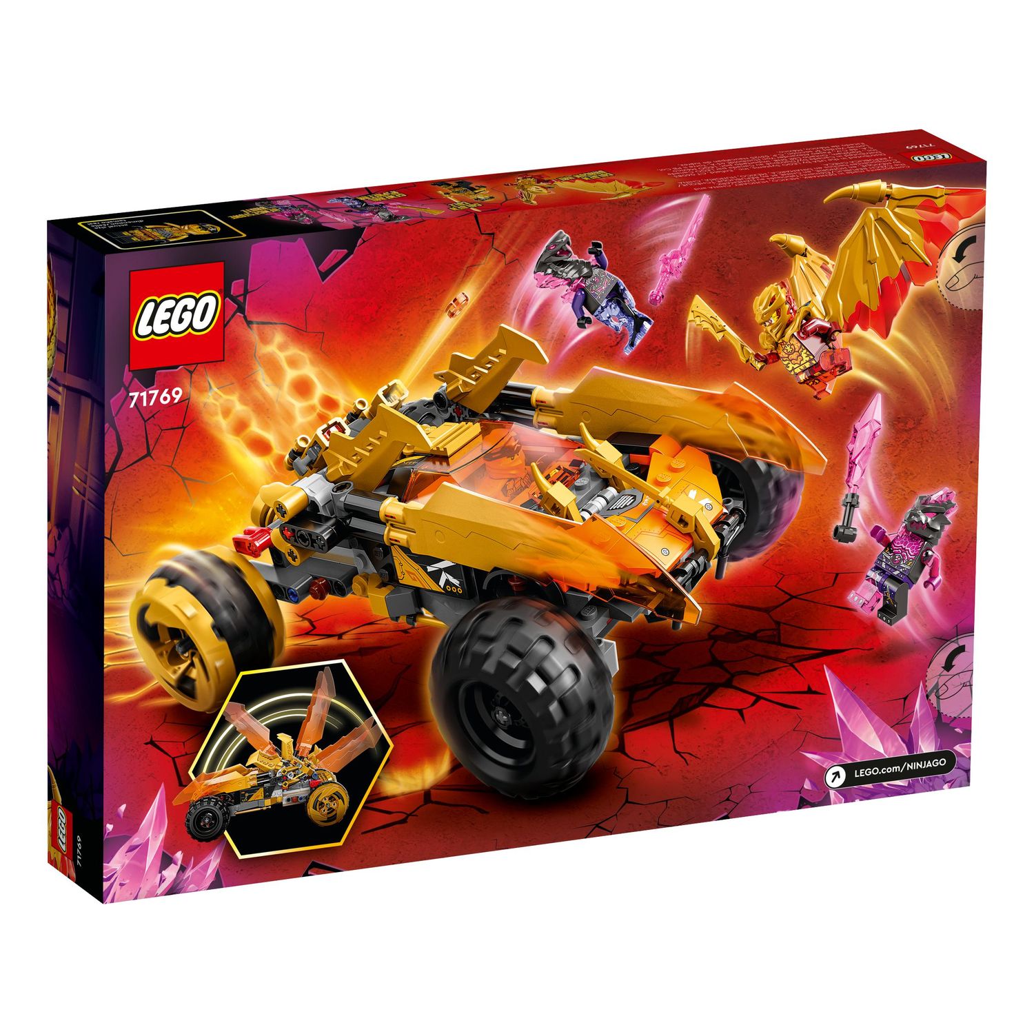 Конструктор LEGO Ninjago Coles Dragon Cruiser 71769 - фото 6