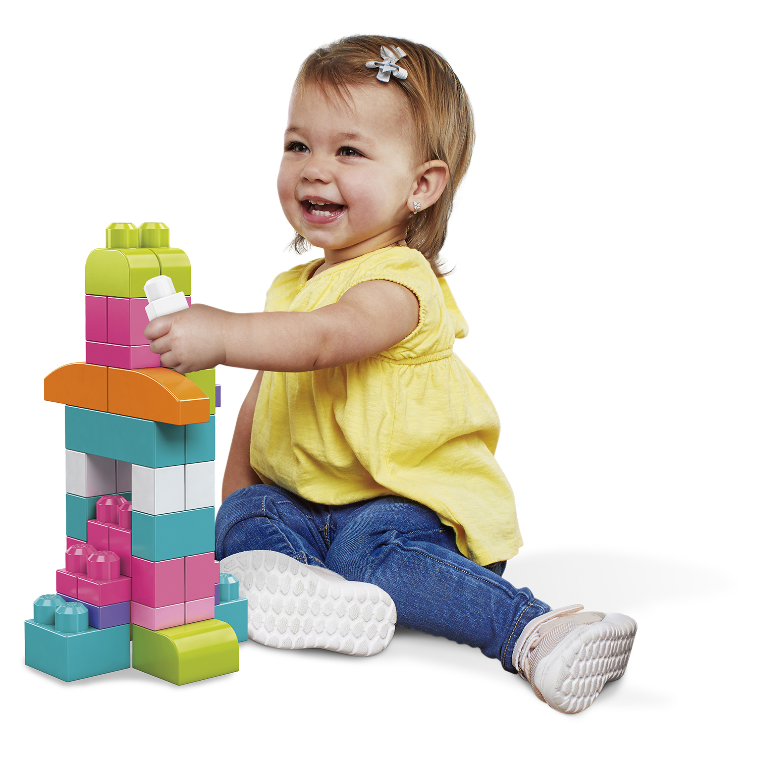 Конструктор Mega Bloks First Builders 60деталей в ассортименте DCH54/DCH55/CYP67 - фото 21