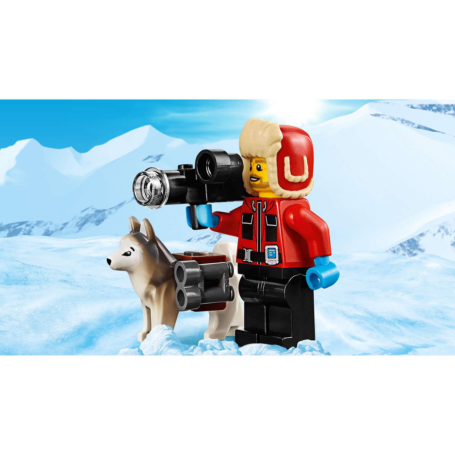 Конструктор LEGO City Arctic Expedition Грузовик ледовой разведки 60194 - фото 7