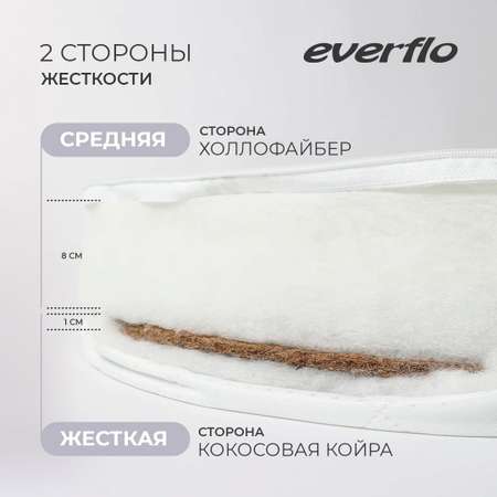 Матрас ортопедический 2 в 1 EVERFLO Transformer