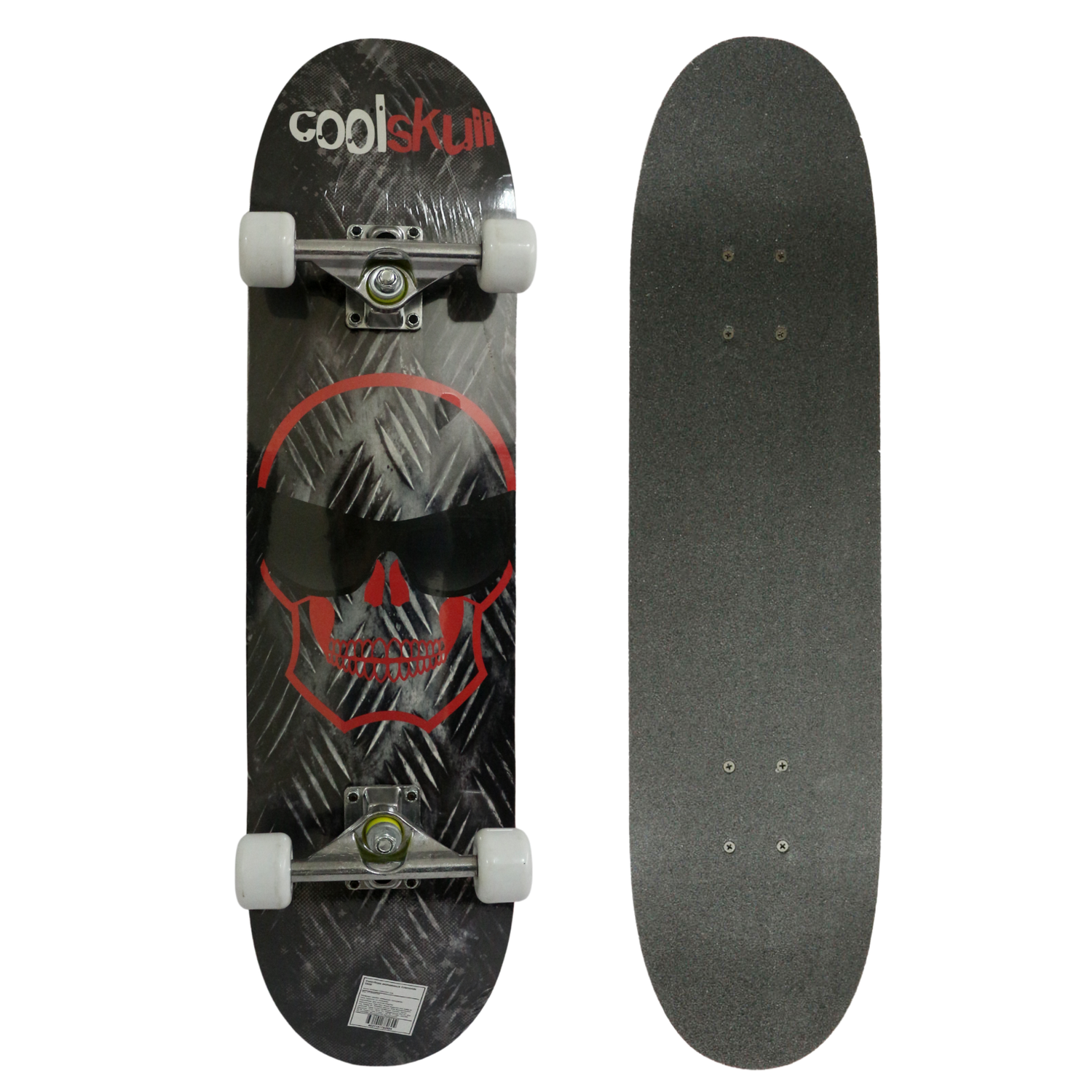 Скейтборд деревянный Cosmo 222B Cool skull - фото 1