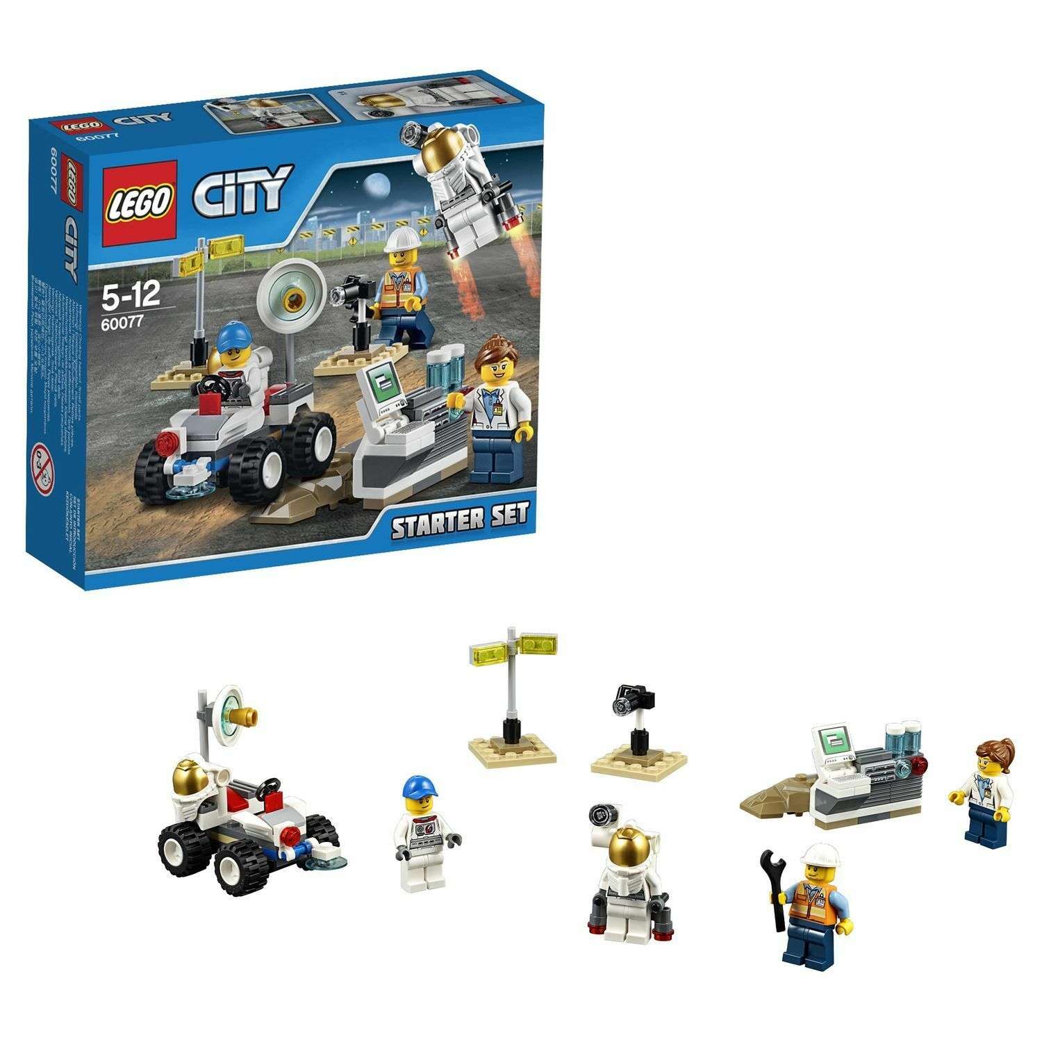 Конструктор LEGO City Space Port Набор для начинающих "Космос" (60077) - фото 1