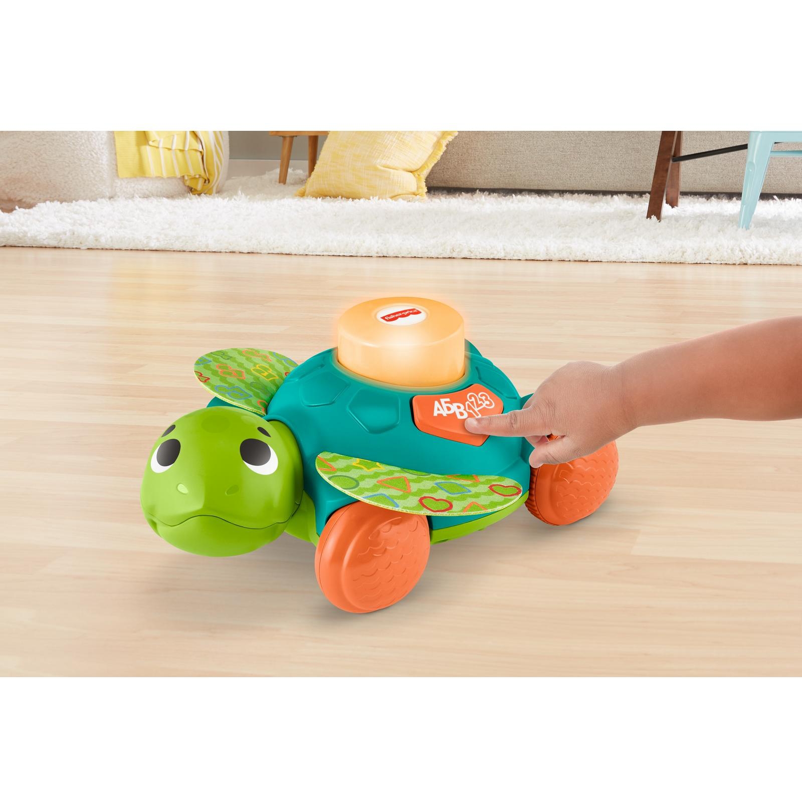 Игрушка Fisher Price Линкималс Морская черепаха для малышей развивающая HDJ17 - фото 10