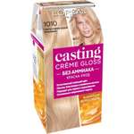 Краска для волос LOREAL Casting Creme Gloss без аммиака оттенок 1010 Светло-светло-русый пепельный