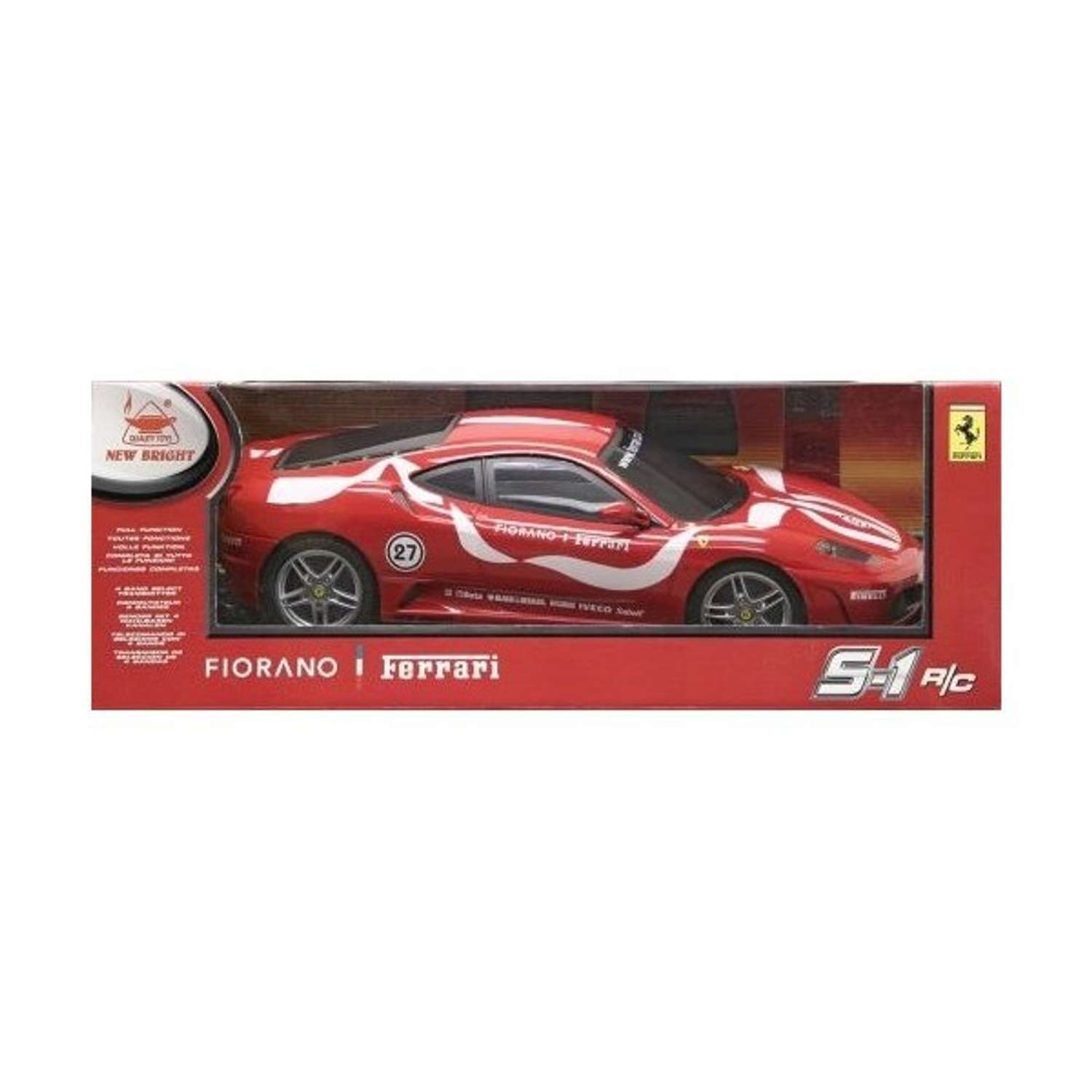 Машина радиоуправляемая New Bright Ferrari/RangeRover 1:10 в ассортименте - фото 2