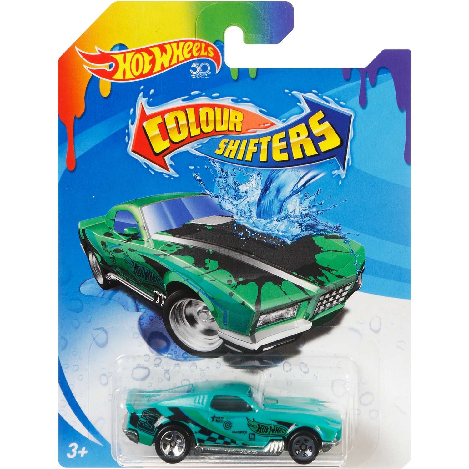 Машинки Hot Wheels меняющие цвет серия Colour Shifters 1:64 в ассортименте BHR15 - фото 112