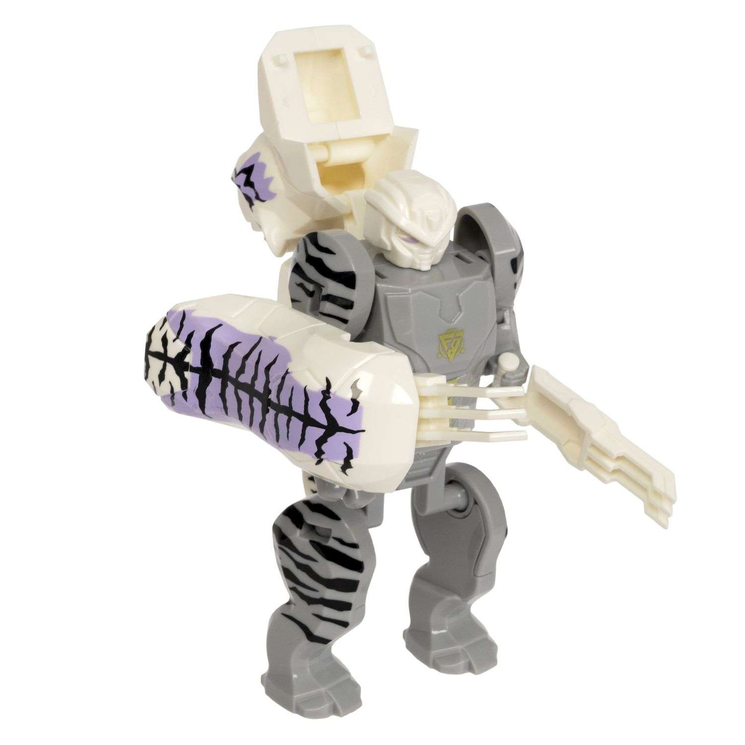 Трансформер Bondibon Bondibot Робот-Белый тигр 2в1 ВВ5675 - фото 5
