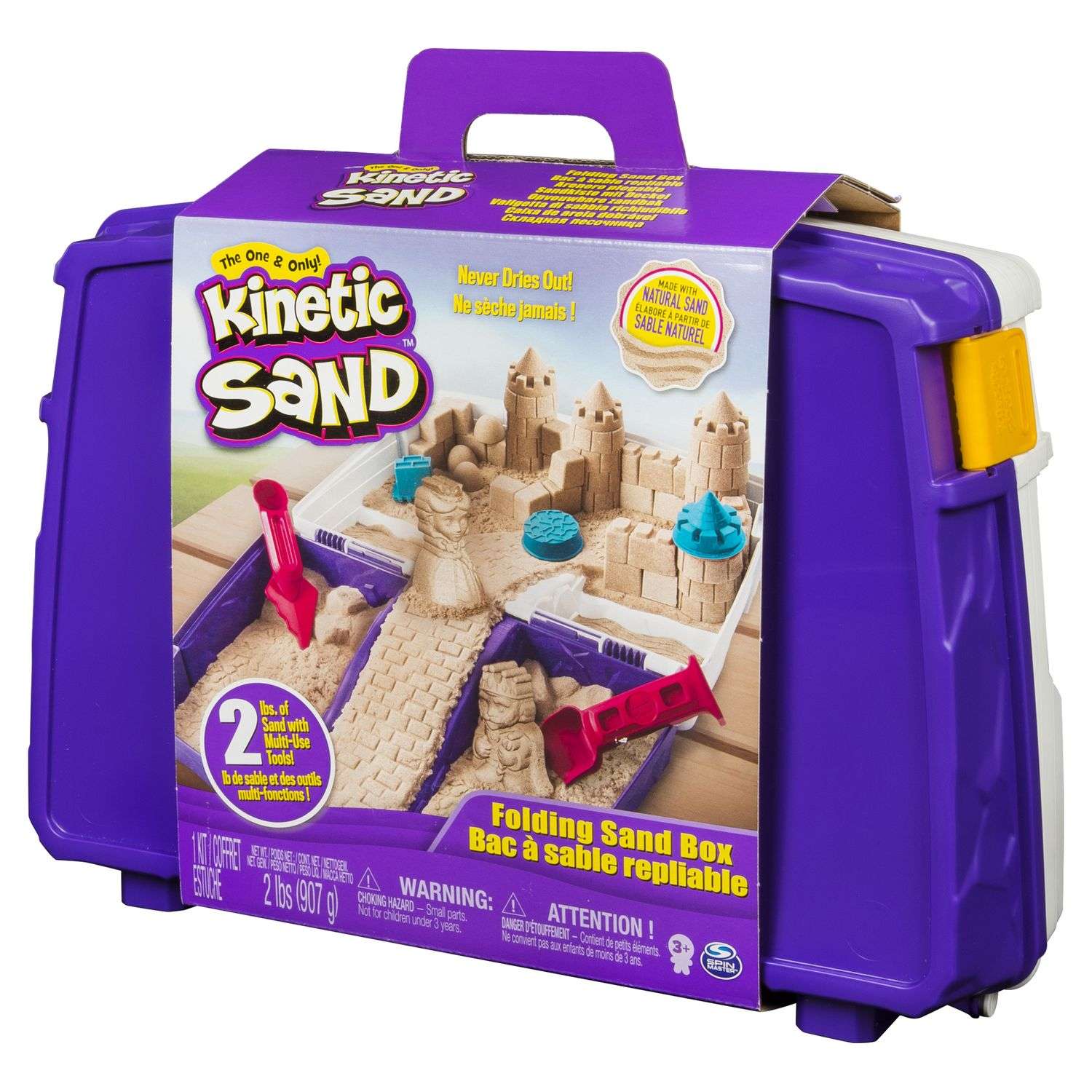 Песок кинетический Kinetic Sand с лотком-песочницей 6037447 - фото 2