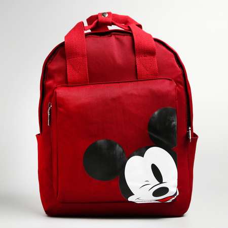 Рюкзак Disney на молнии бордовый