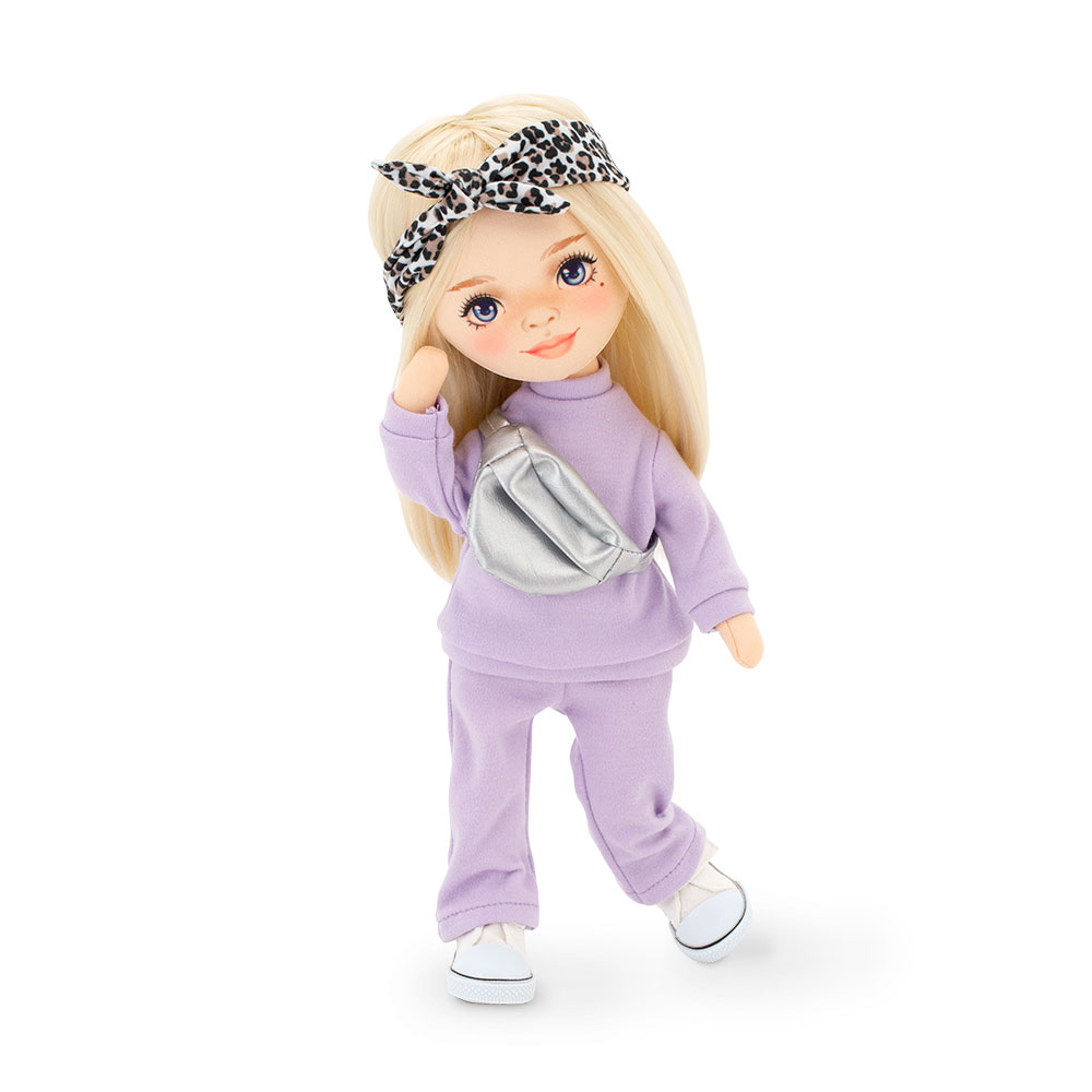 Кукла Orange Toys Sweet Sisters Mia в фиолетовом спортивном костюме 32 см  Серия Спортивный стиль купить по цене 1673 ₽ в интернет-магазине Детский мир