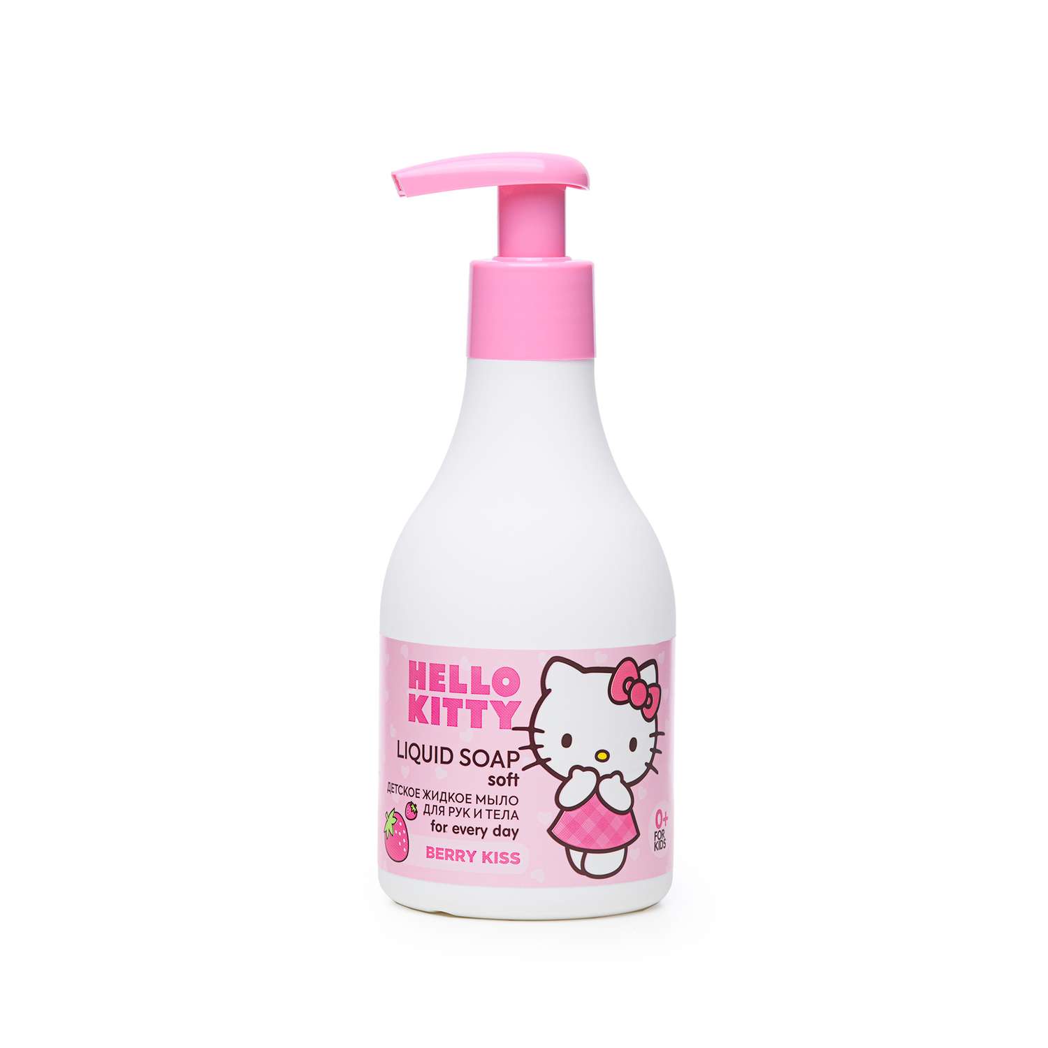 Жидкое мыло 0+ Hello Kitty BERRY KISS детское жидкое мыло пенка для рук 0+ 250 мл - фото 1