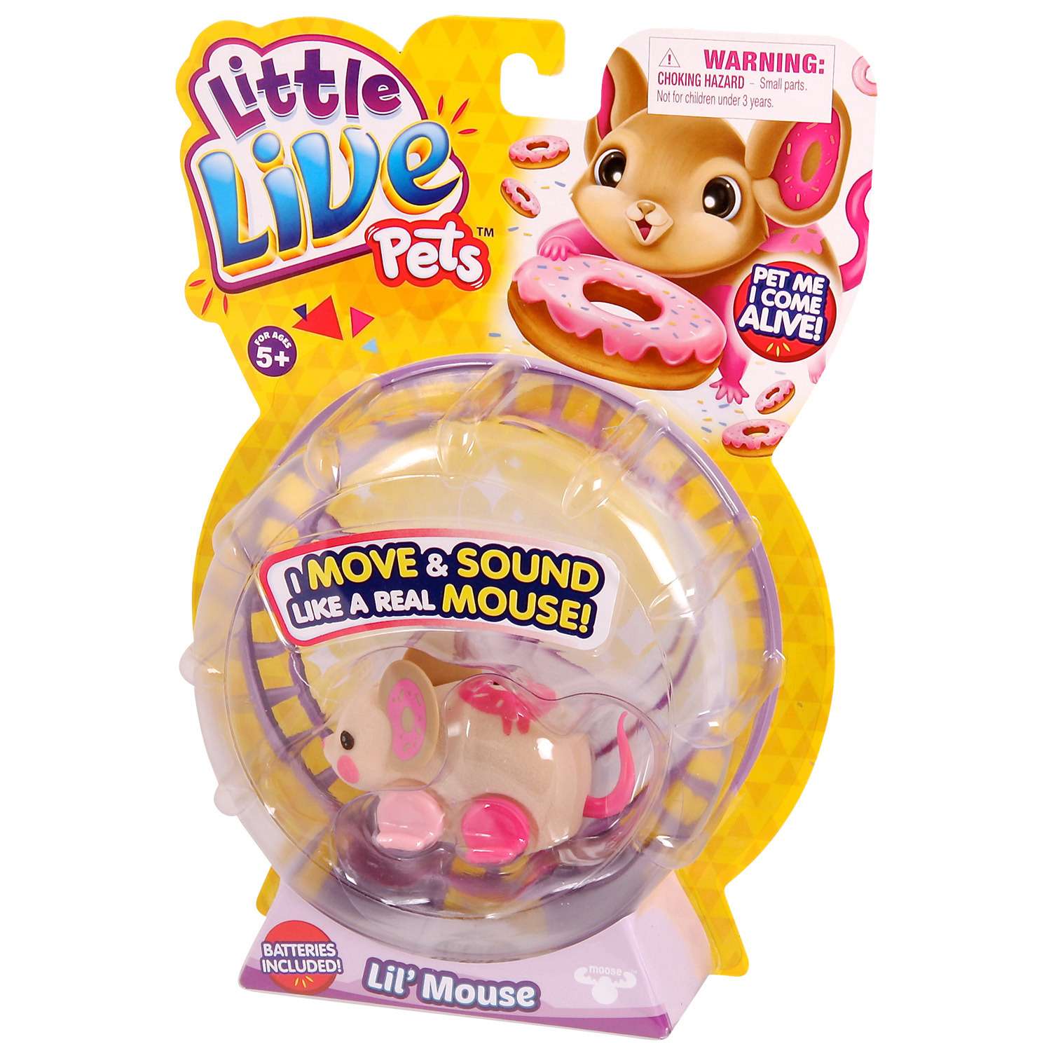 Мышка Little Live Pets Пончис - фото 3