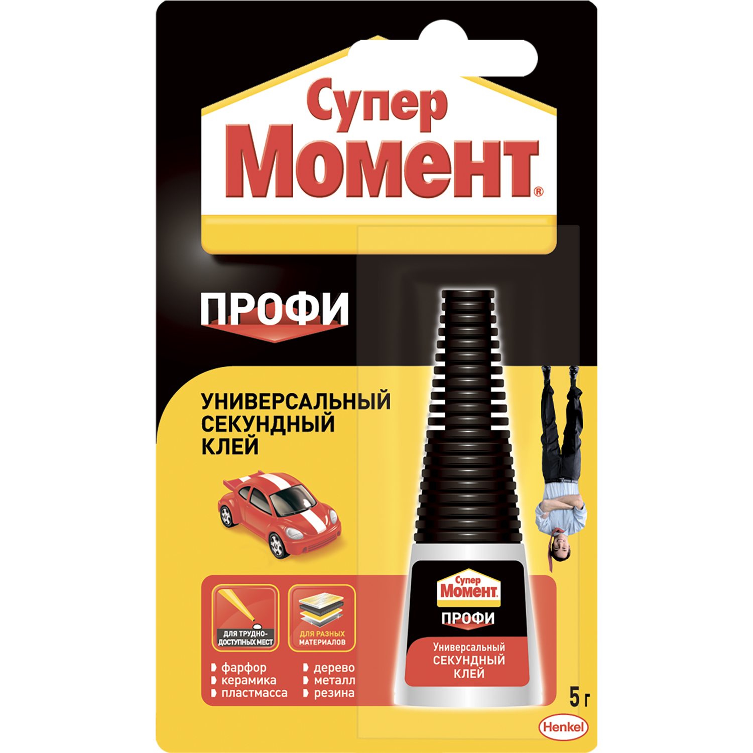 Клей HENKEL момент Супер профи 5г - фото 1