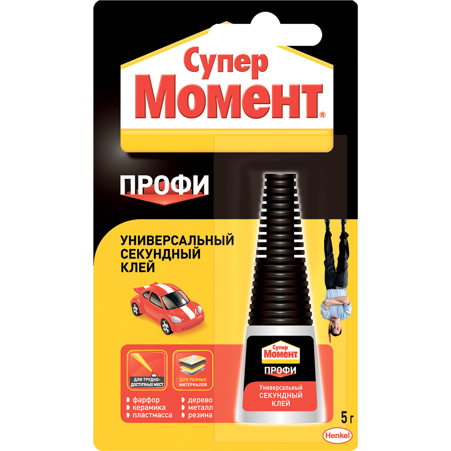 Клей HENKEL момент Супер профи 5г - фото 1