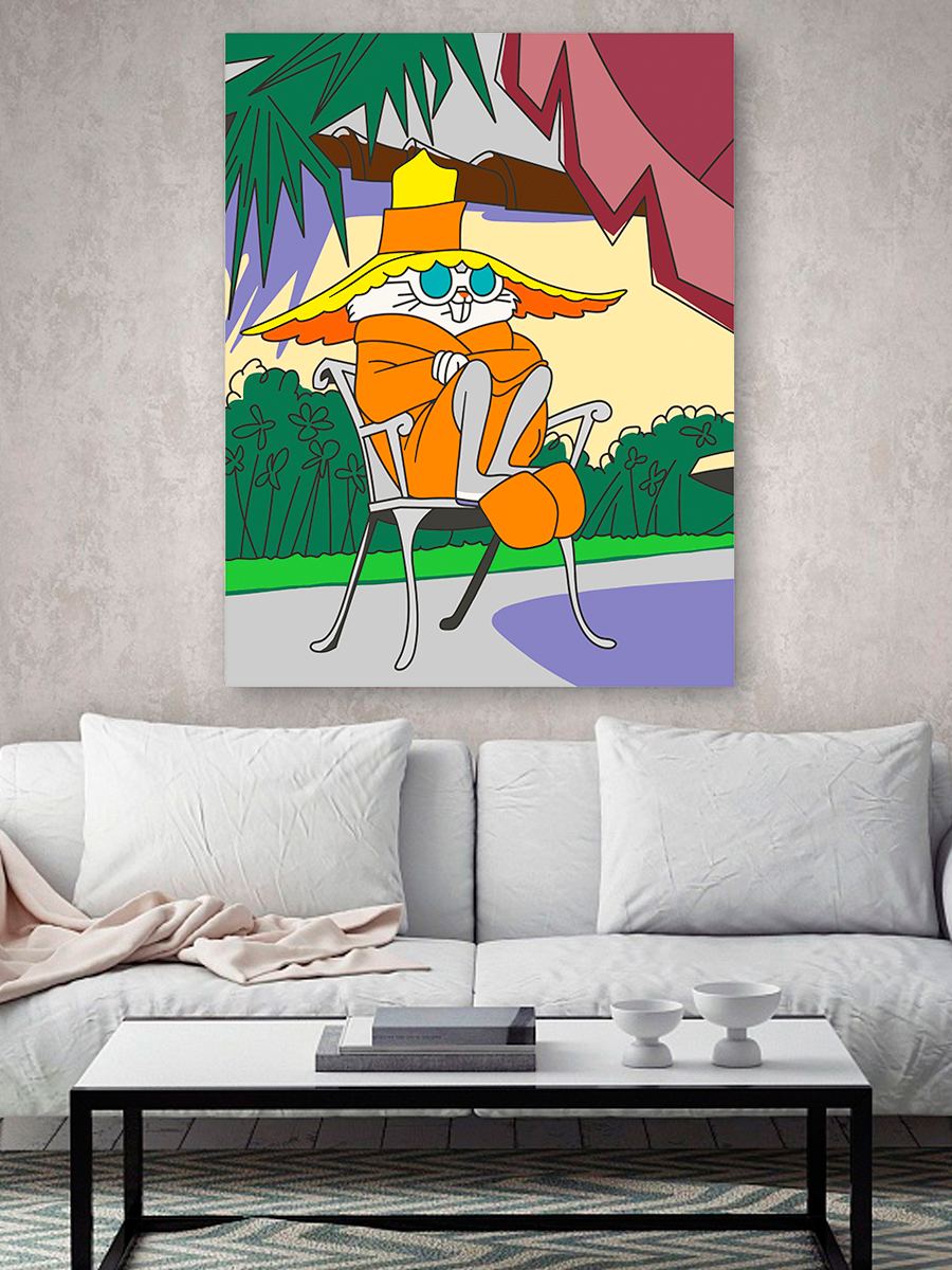 Картина по номерам Hobby Paint Набор для творчества холст на подрамнике 40х50 см На чиле - фото 2