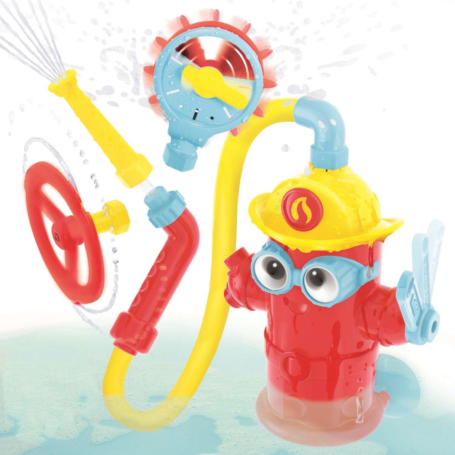 Игрушка для ванны душ Yookidoo Пожарный гидрант Фредди - фото 2