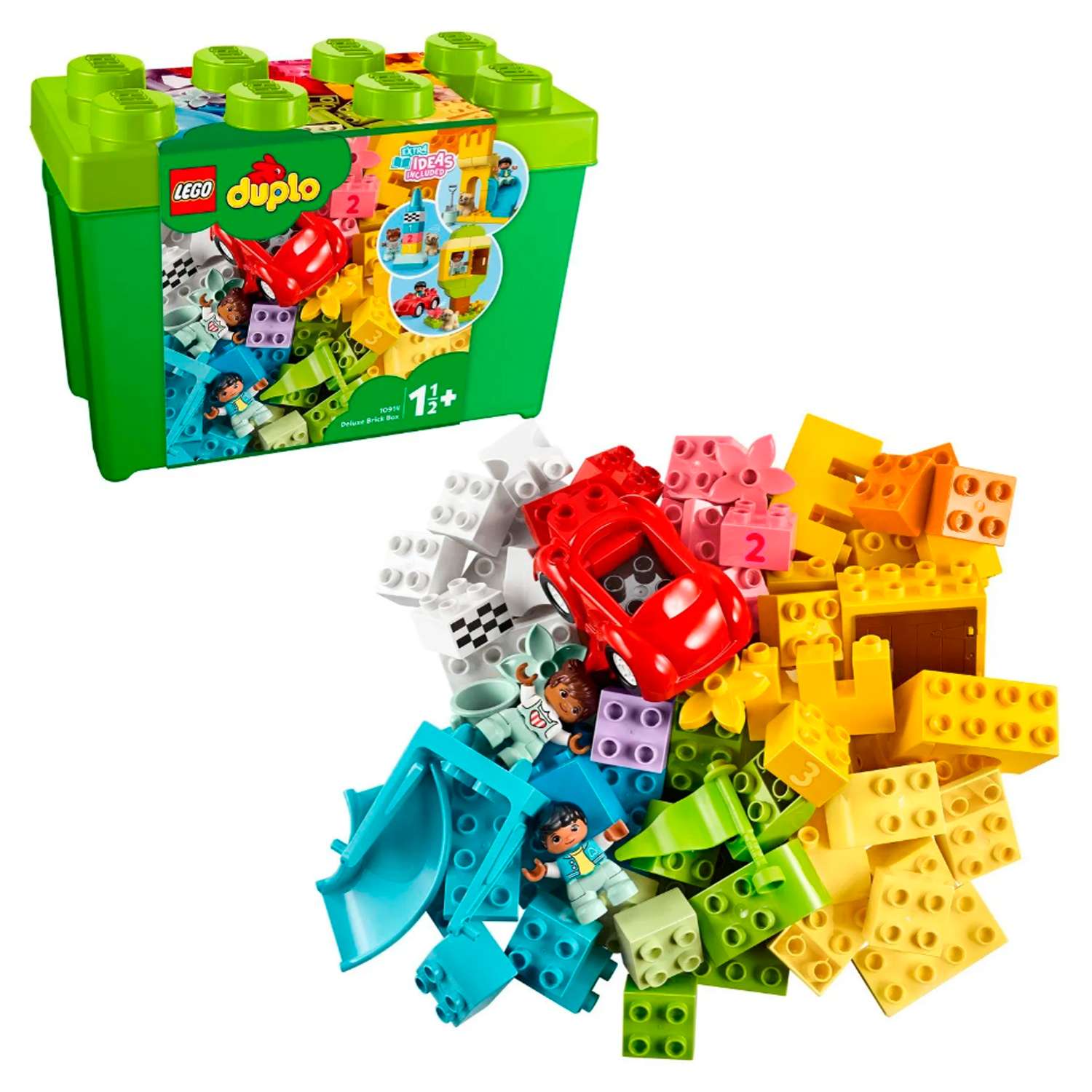 Конструктор детский LEGO Duplo Большая коробка с кубиками - фото 1