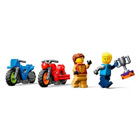 Конструктор детский LEGO City Stuntz Испытание каскадеров с вращением 60360