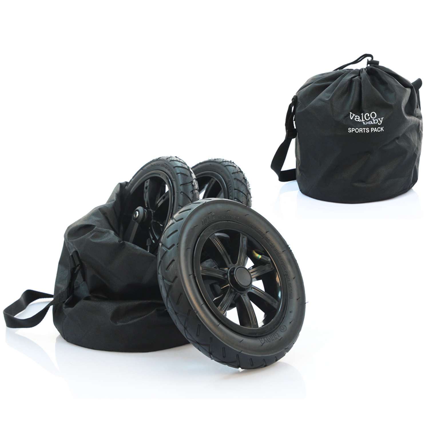 Комплект надувных колес Valco baby Sport Pack для Snap 4 Black 9179 9179 - фото 1