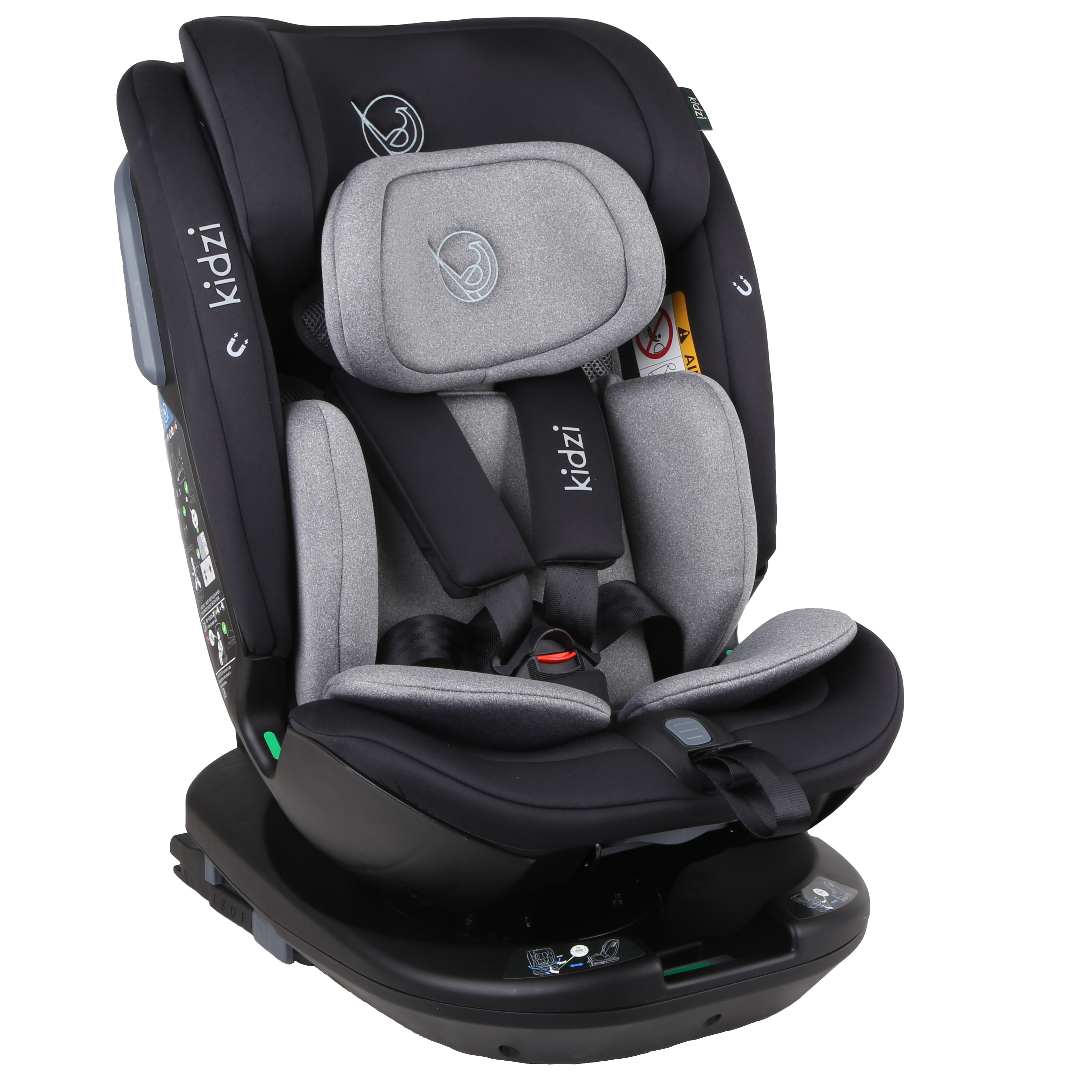 Автокресло Kidzi SPIN PLUS 360 i-SIZE Isofix 0+/1/2/3 (0-36 кг) - фото 6