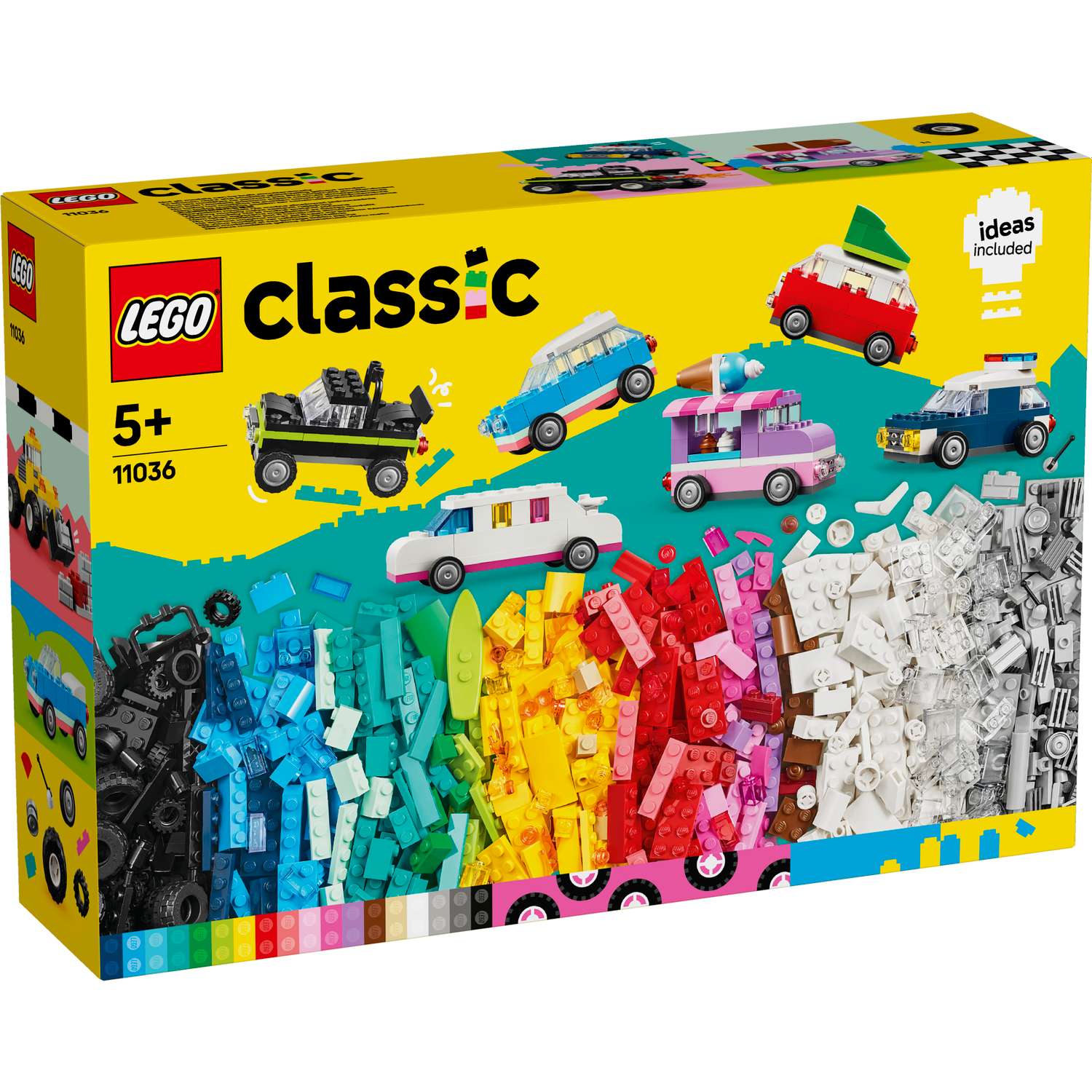 Конструктор LEGO Classic Креативный транспорт 11036 - фото 3