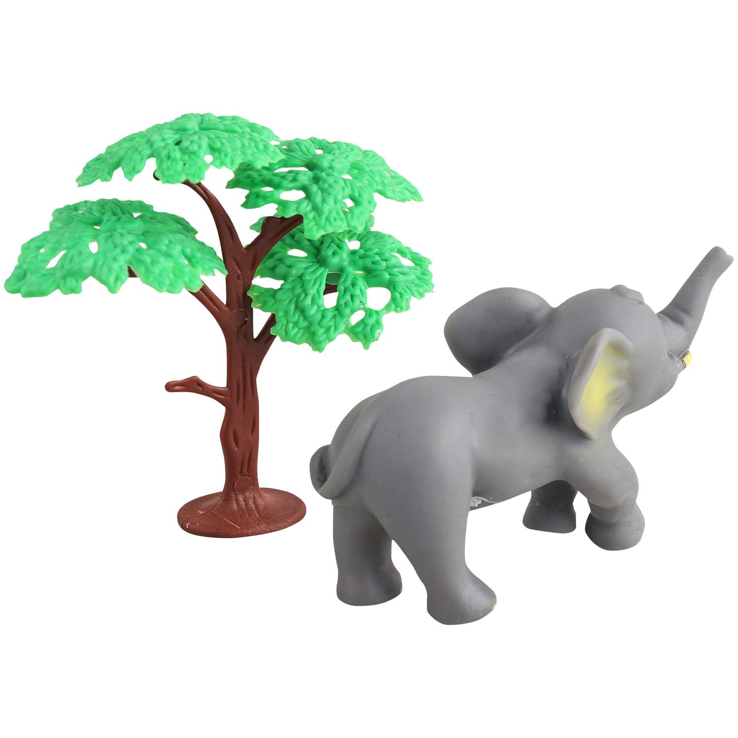 Игровой набор Mioshi Маленькие звери: Слон 10х6 см дерево - фото 2