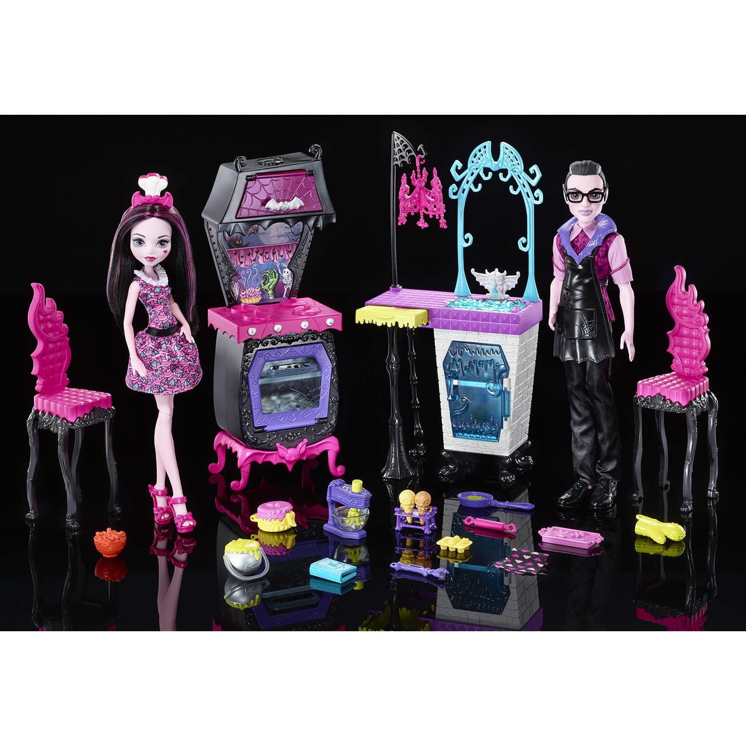 Игровой набор Monster High Семья Дракулауры FCV75 - фото 15