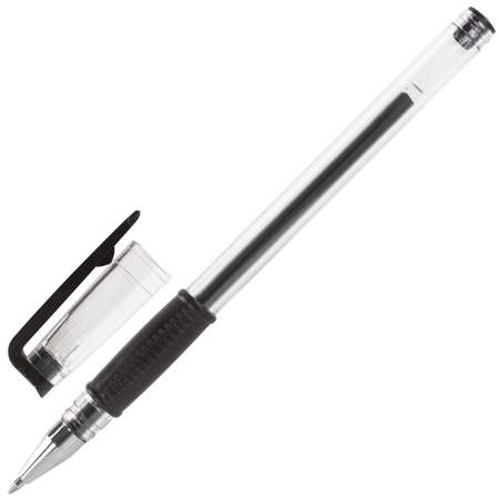 Ручки Brauberg черные гелевые для ЕГЭ 2 штуки