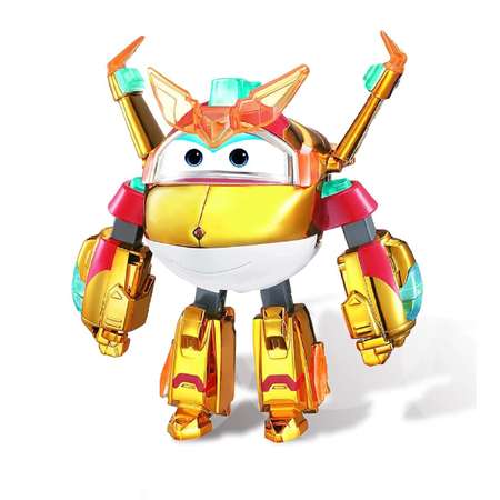 Трансформер Super Wings Суперзаряженный Голден бой Делюкс EU750931