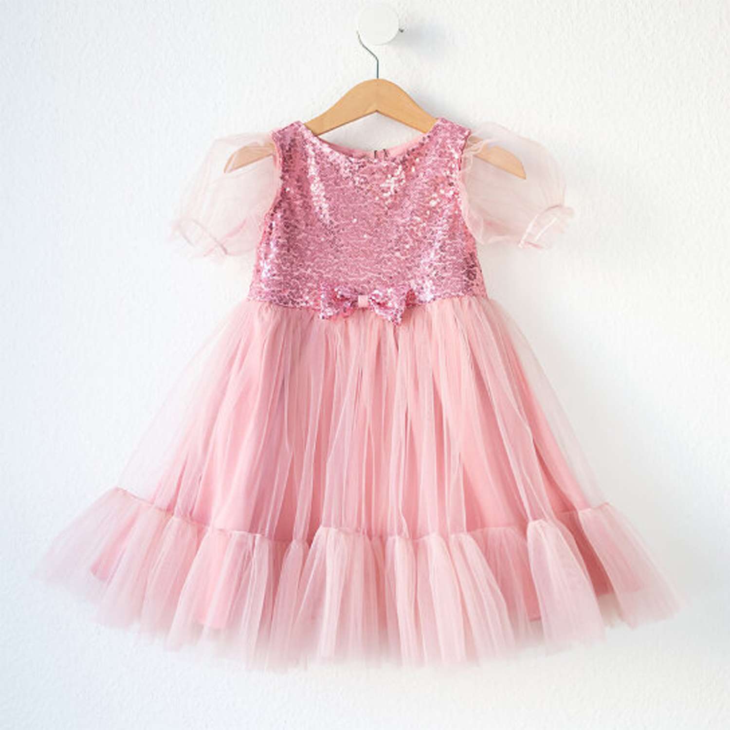 Платье Trendyco kids ТК608/сухая-роза - фото 1