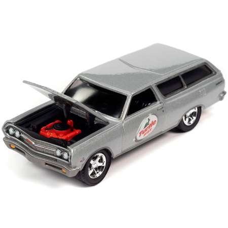Автомобиль Johnny Lightning 1:64 серый