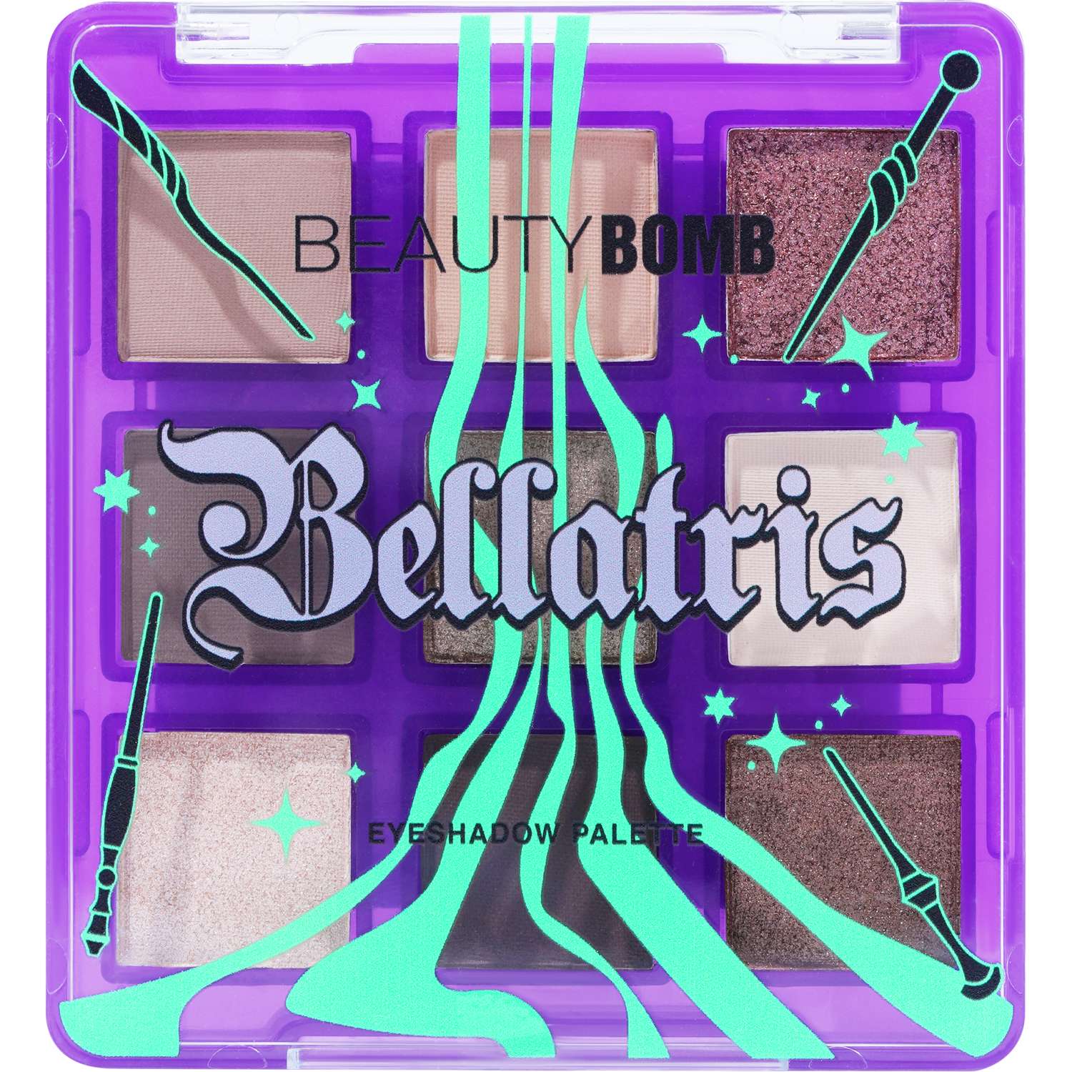 Палетка теней Beauty Bomb Eyeshadow palette Bellatris тон 01 - фото 1
