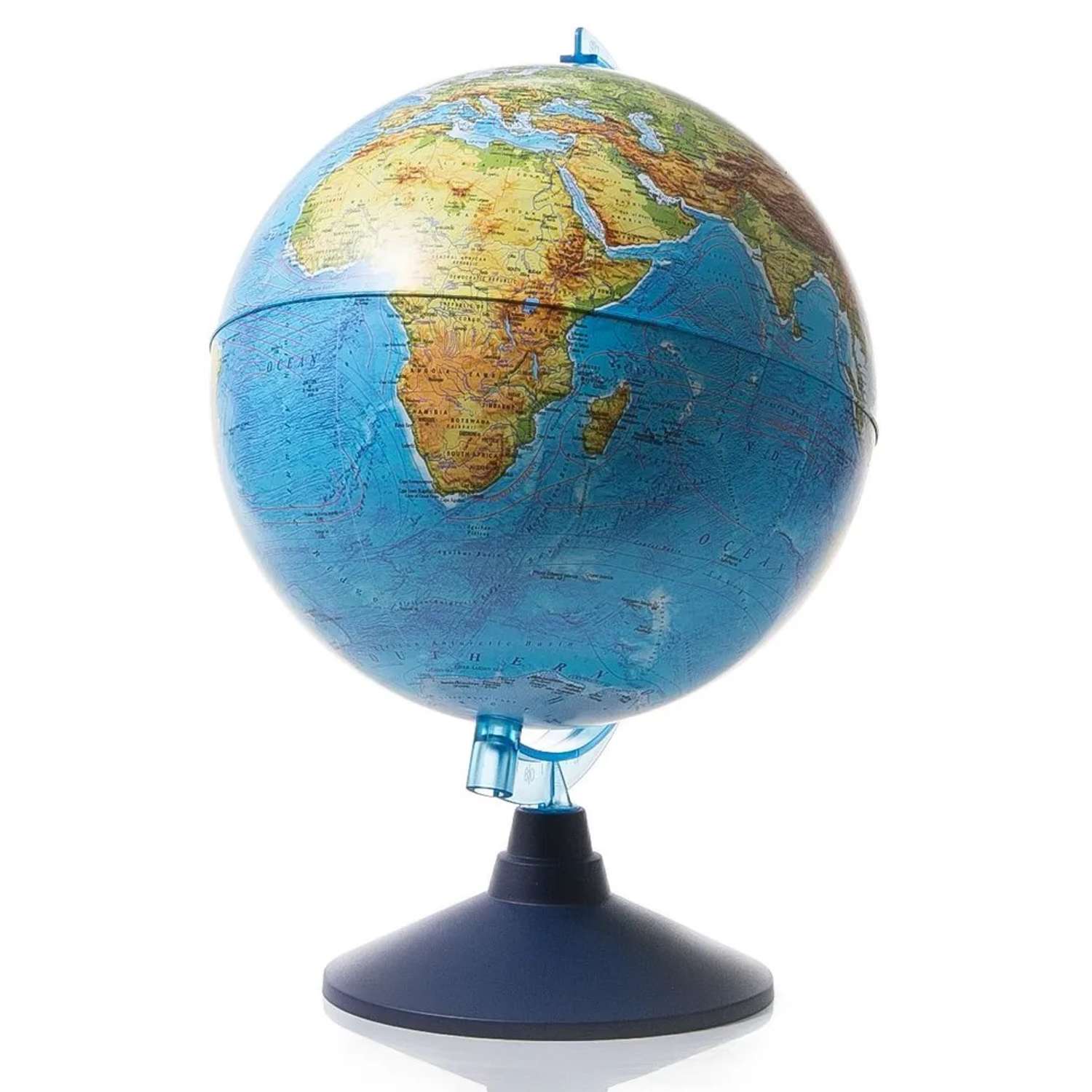 Глобус Globen Земли физико-политический с подсветкой от батареек 21 см. - фото 1