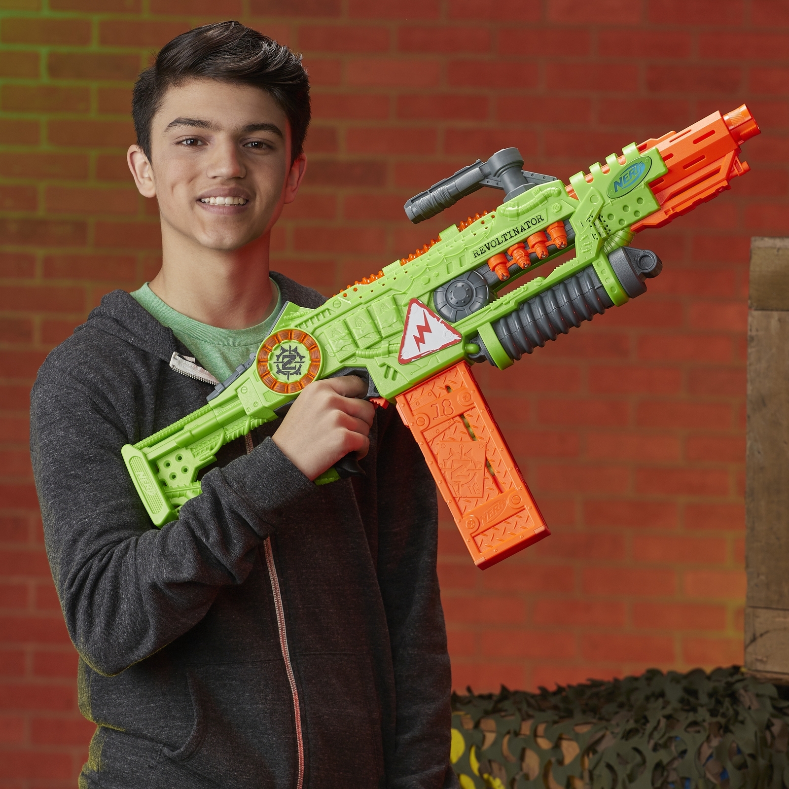 Бластер Nerf Zombie Strike Револтинатор - фото 20