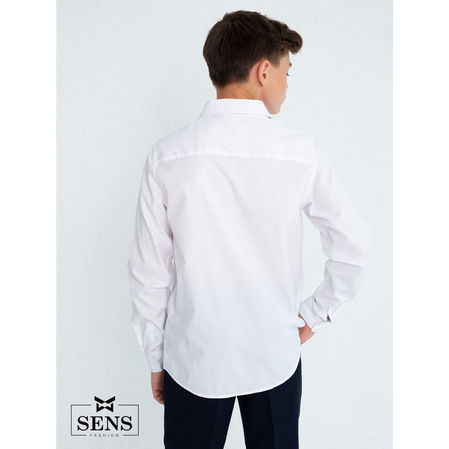 Рубашка Sens Fashion РМП/белый - фото 2