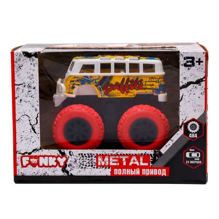 Автобус Funky Toys с красными колесами FT8484-6