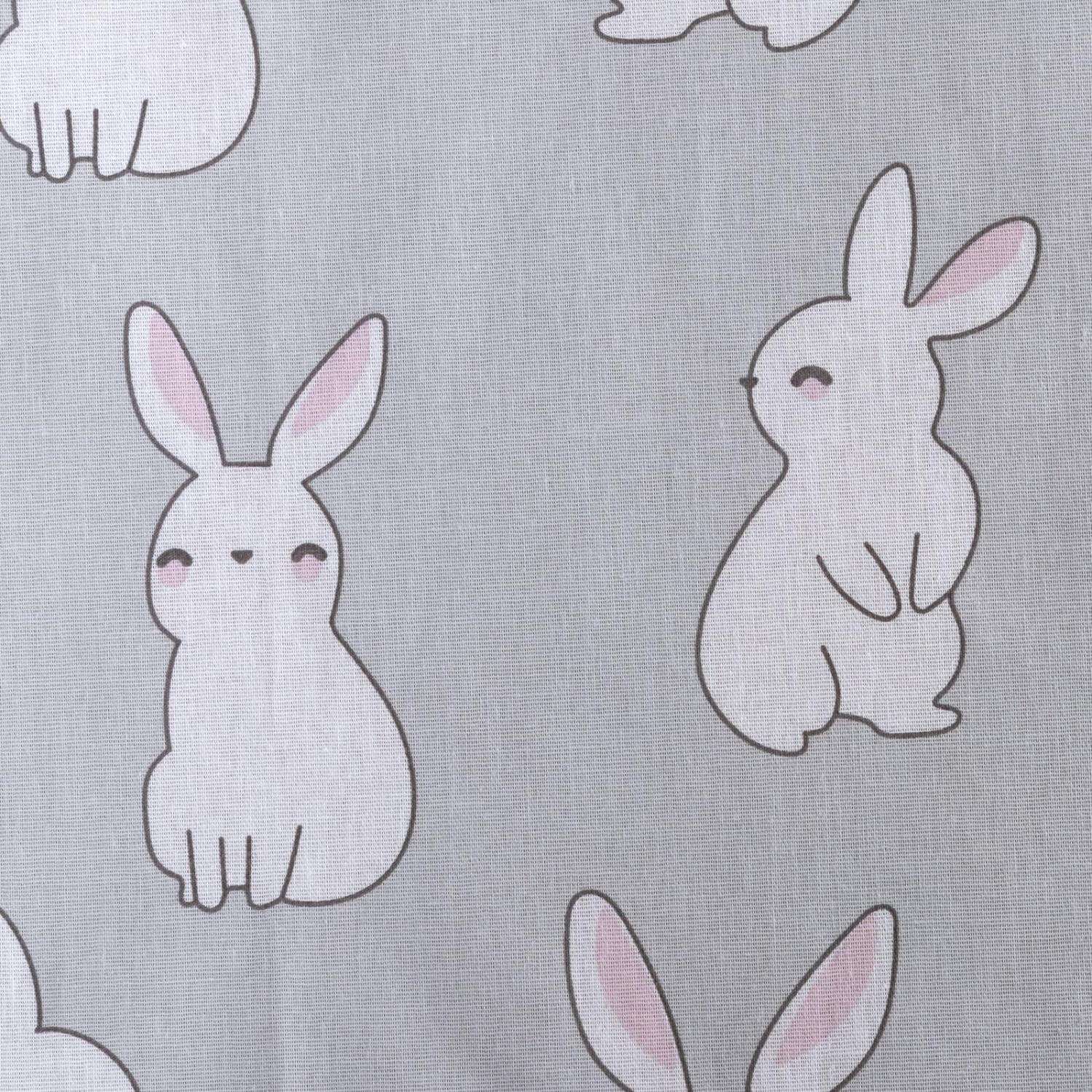 Простыня Этель Cute rabbit 150х214 см бязь - фото 3