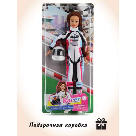 Кукла модель Барби Veld Co гонщица