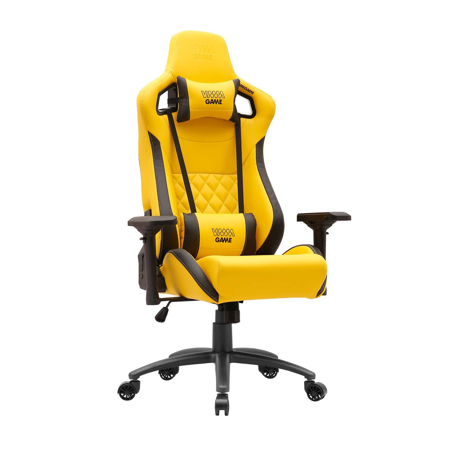 Кресло компьютерное VMMGAME игровое MAROON сочно-желтый - фото 2