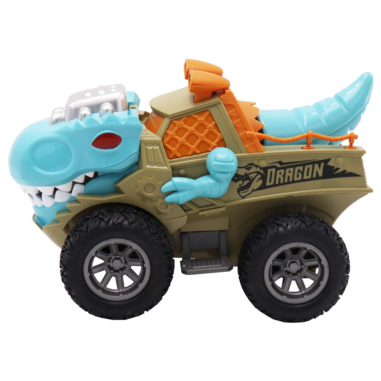 Машинка Funky Toys Тираннозавр Бирюзовый FT0735698 FT0735698 - фото 2