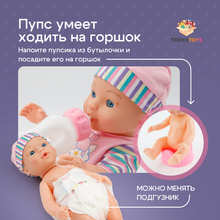 Кукла пупс TrendToys