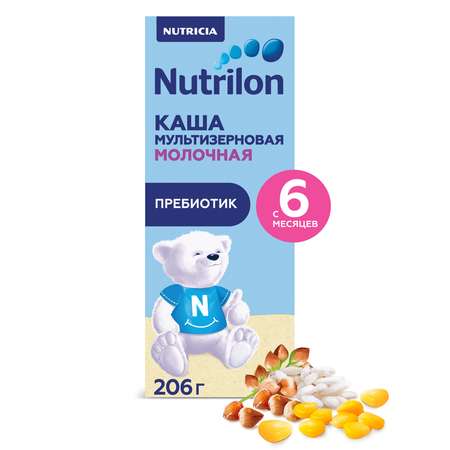 Кашка молочная Nutrilon мультизлаковая 206г