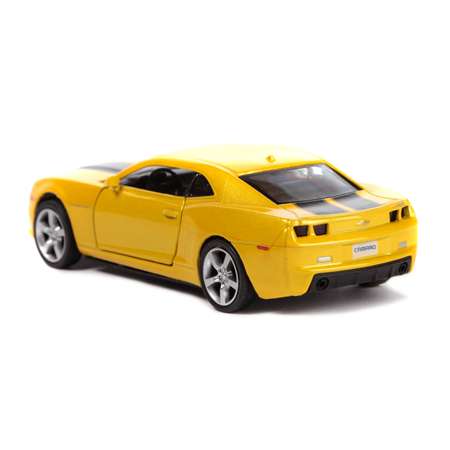 Машина Mobicaro Chevrolet Camaro 1:32 Желтый металлик