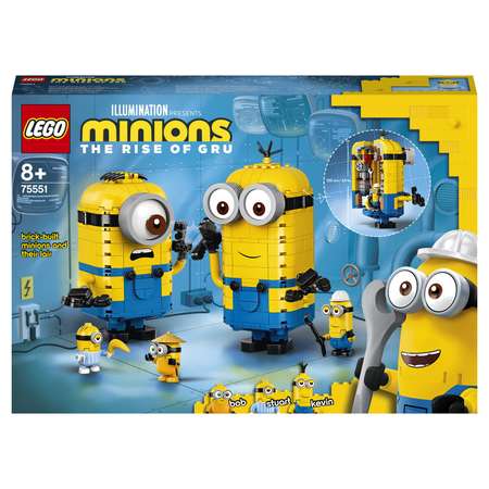 Конструктор LEGO Minions Миньоны и дом 75551