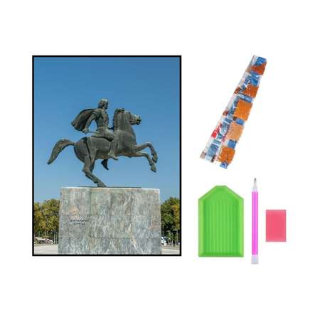 Алмазная мозаика Seichi Памятник Александру Македонскому 15х20 см