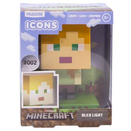 Светильник настольный PALADONE Minecraft Alex Icon Light