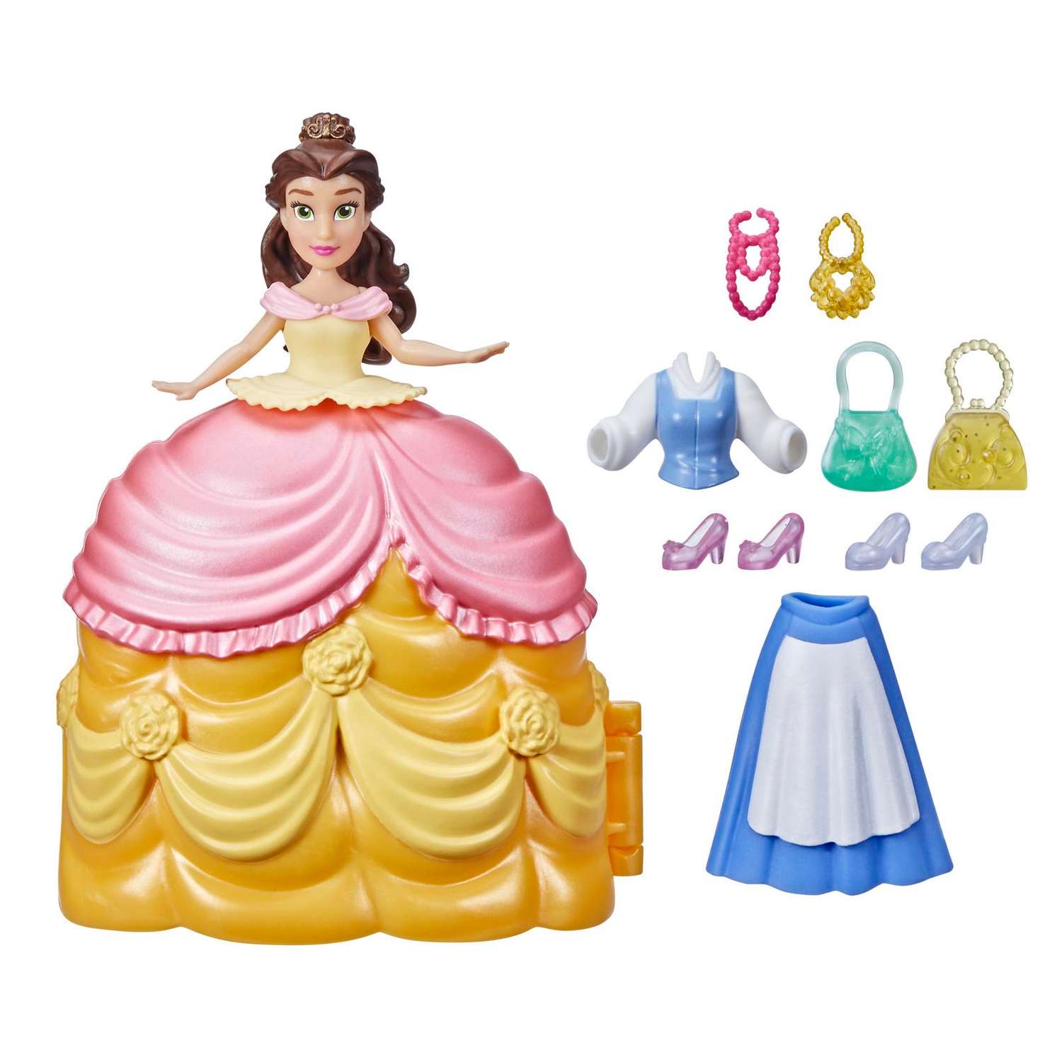 Набор игровой Disney Princess Hasbro Модный сюрприз Белль F15195L0 F03785L0 - фото 1