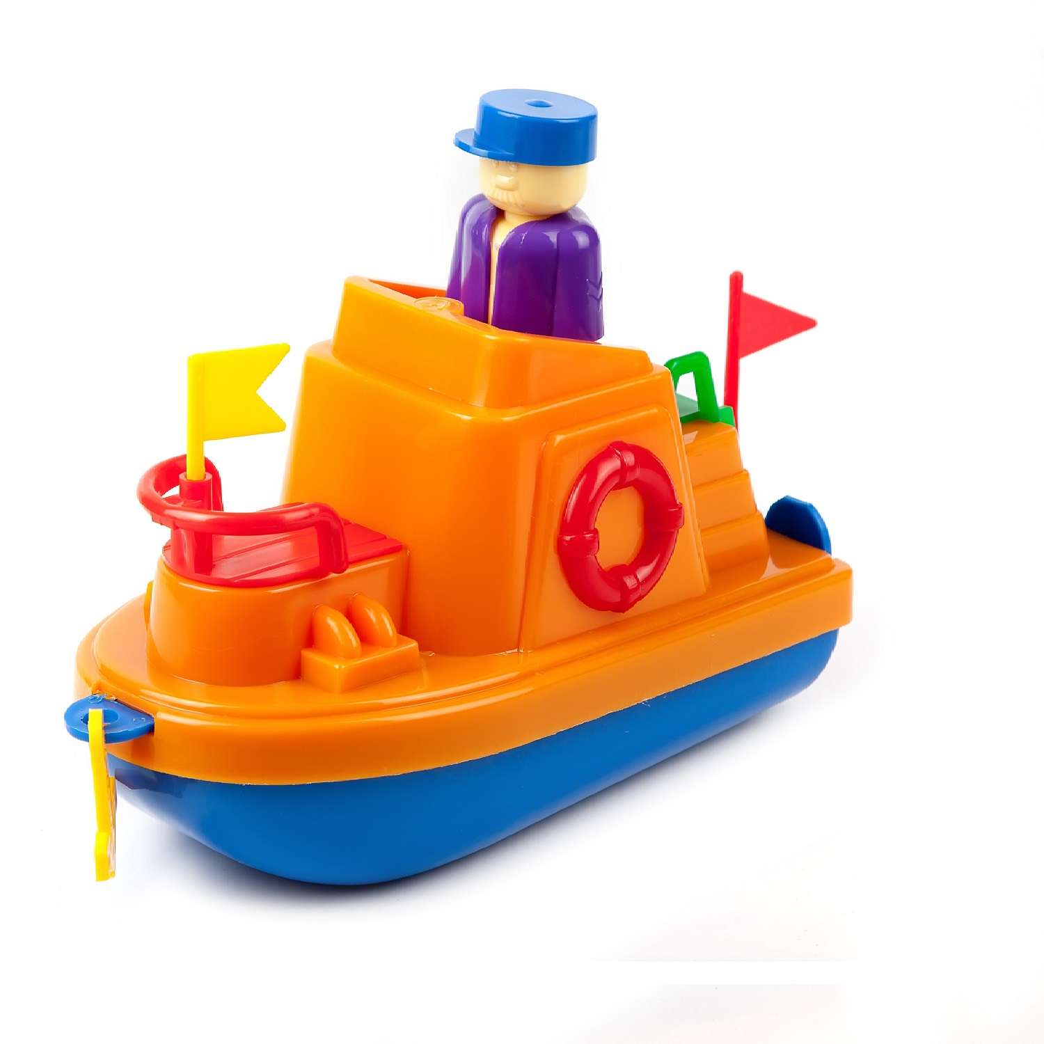 Игрушка пластмассовая Аэлита Прогулочный кораблик 2С416 - фото 1