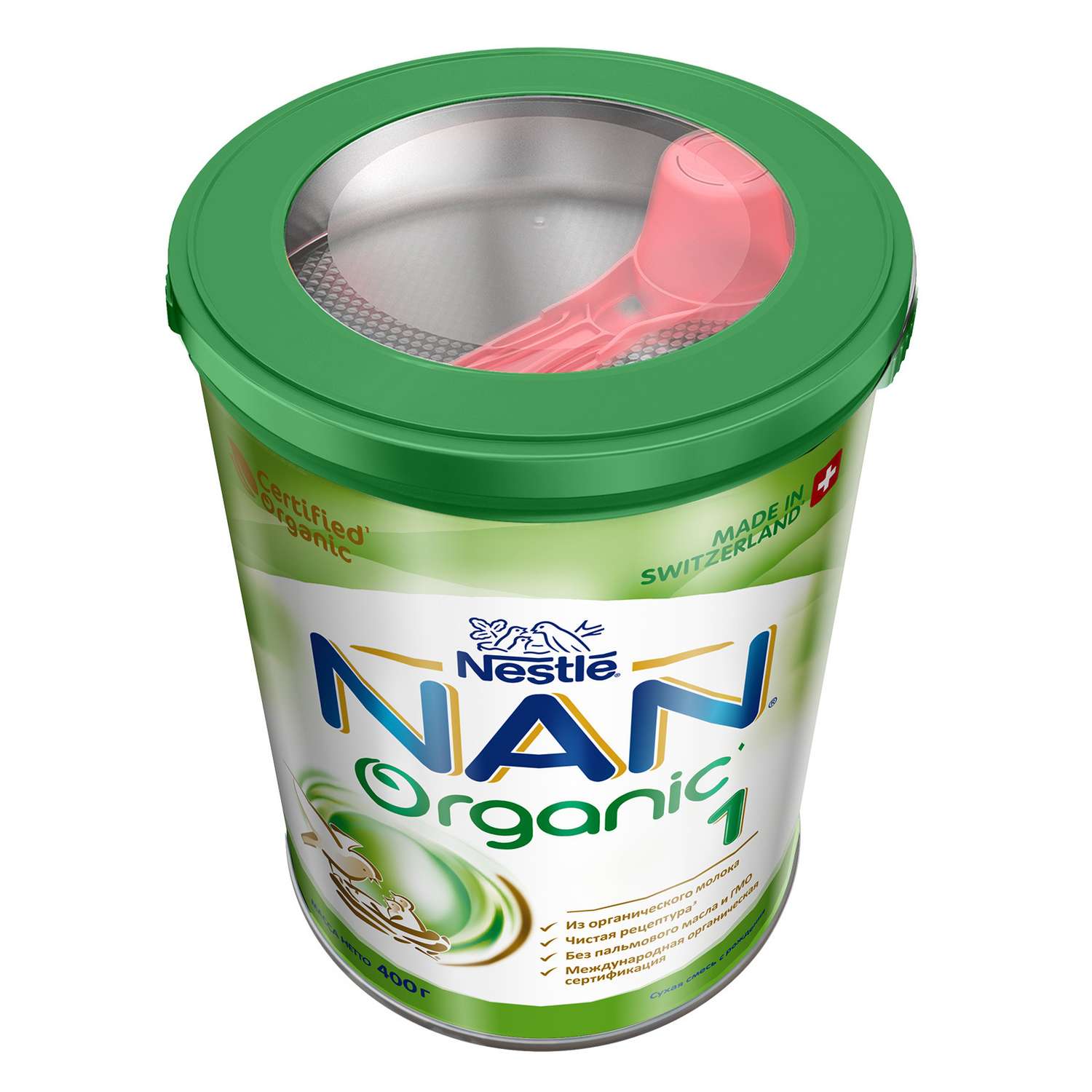 Смесь NAN 1 Organic 400 г с 0 месяцев - фото 2