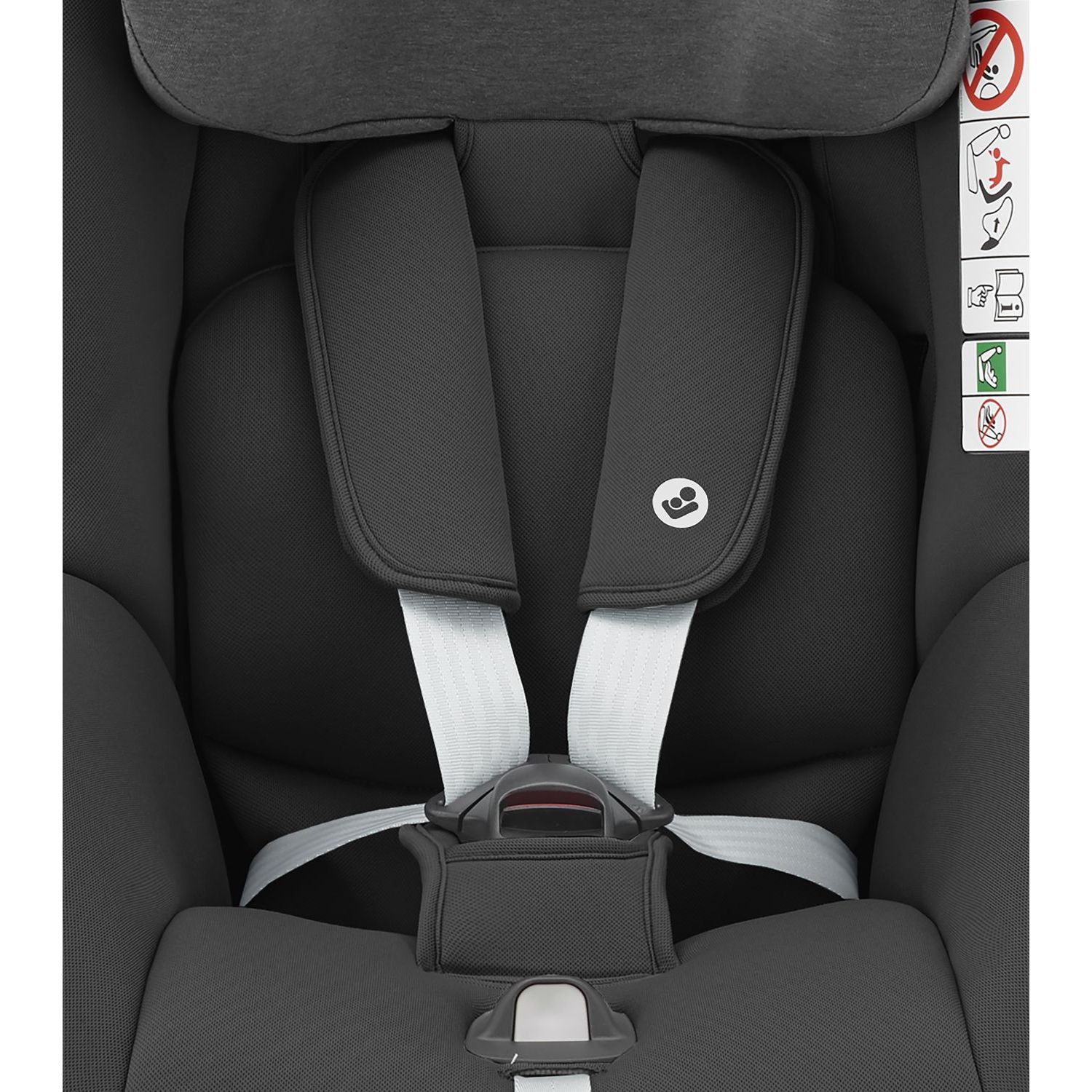 Автокресло Maxi-Cosi Pearl Smart i-Size Autentic Black - фото 8